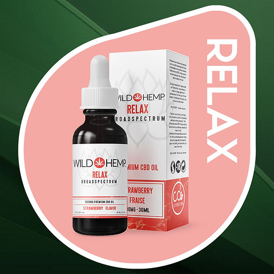 Relax - Huile CBD - Greeneo CBD 500 mg